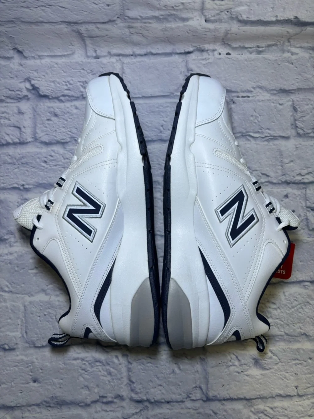 NEW BALANCE 608 V5 SIZE 13 4E EXTRA-WIDE WIDTH WHITE NAVY SNEAKER MX608WN5 NEW